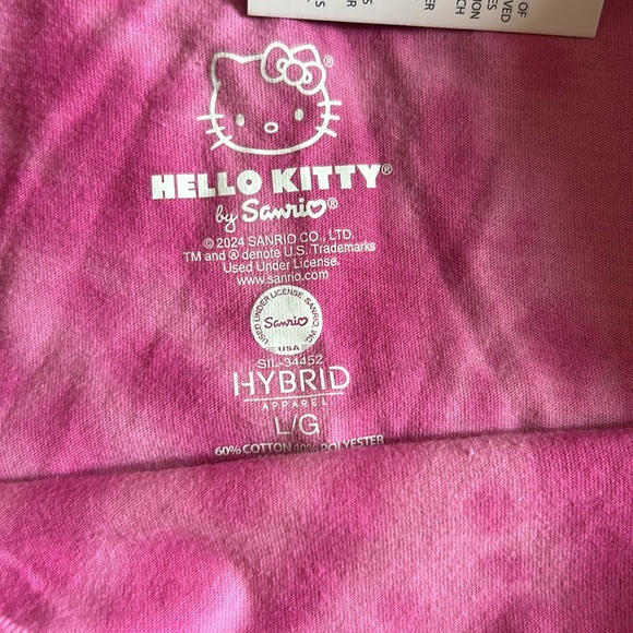 Hello Kitty tie dye t-shirt dress size L - Picture 3 of 3